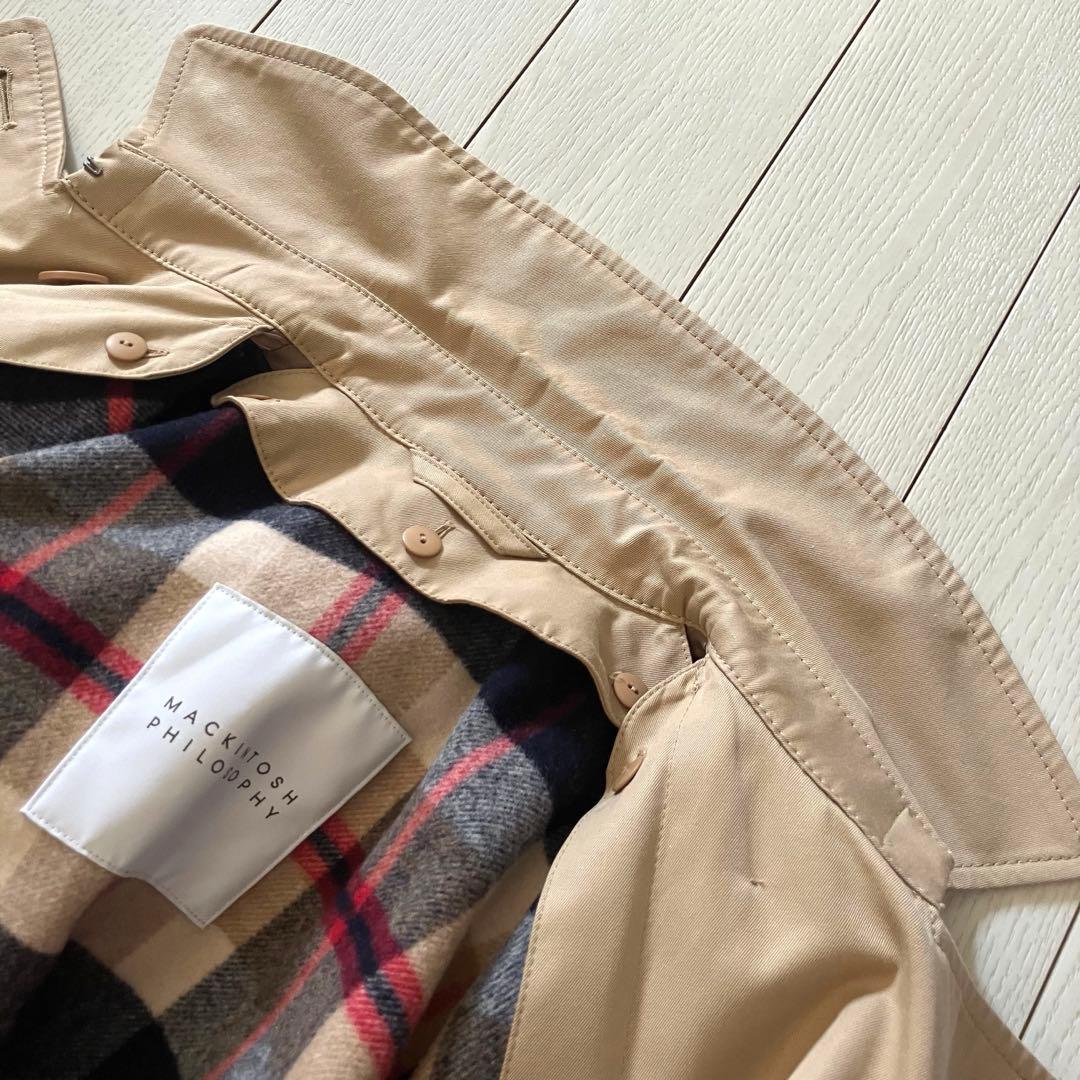 マッキントッシュフィロソフィー ライナー付きトレンチコート