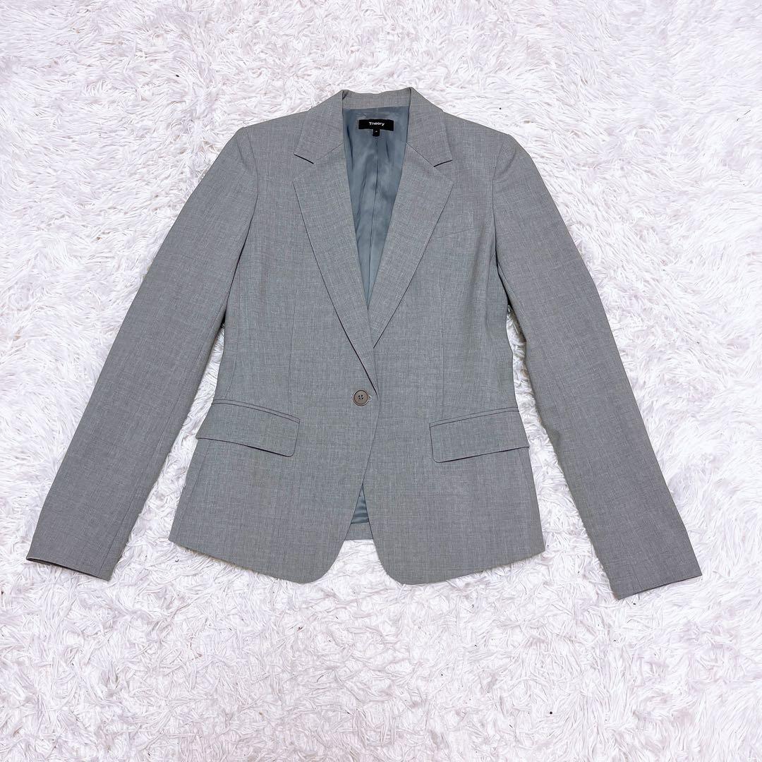 セオリー セットアップ スーツ パンツ Tailor Gabe N グレー 0