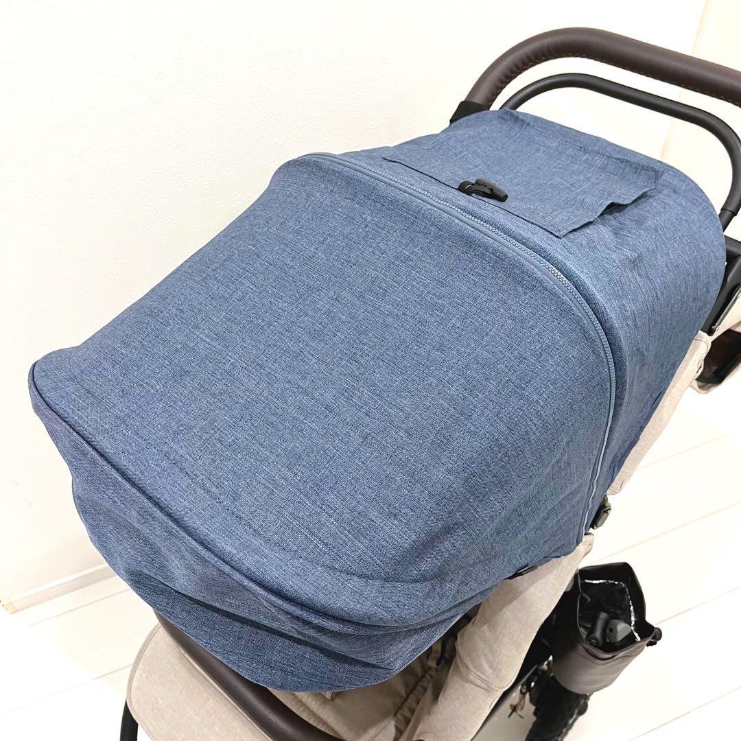 【美品】AirBuggy エアバギー ココプレミア フロムバース アースブルー