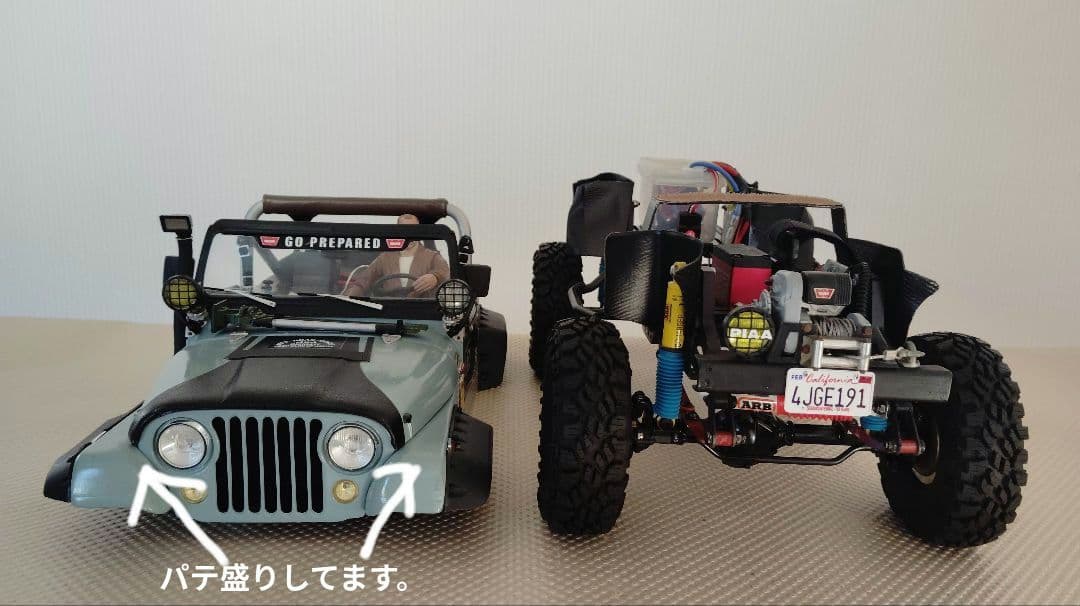 ホビーラジコン RC4WD Jeep Edition Jeep CJ 1/10