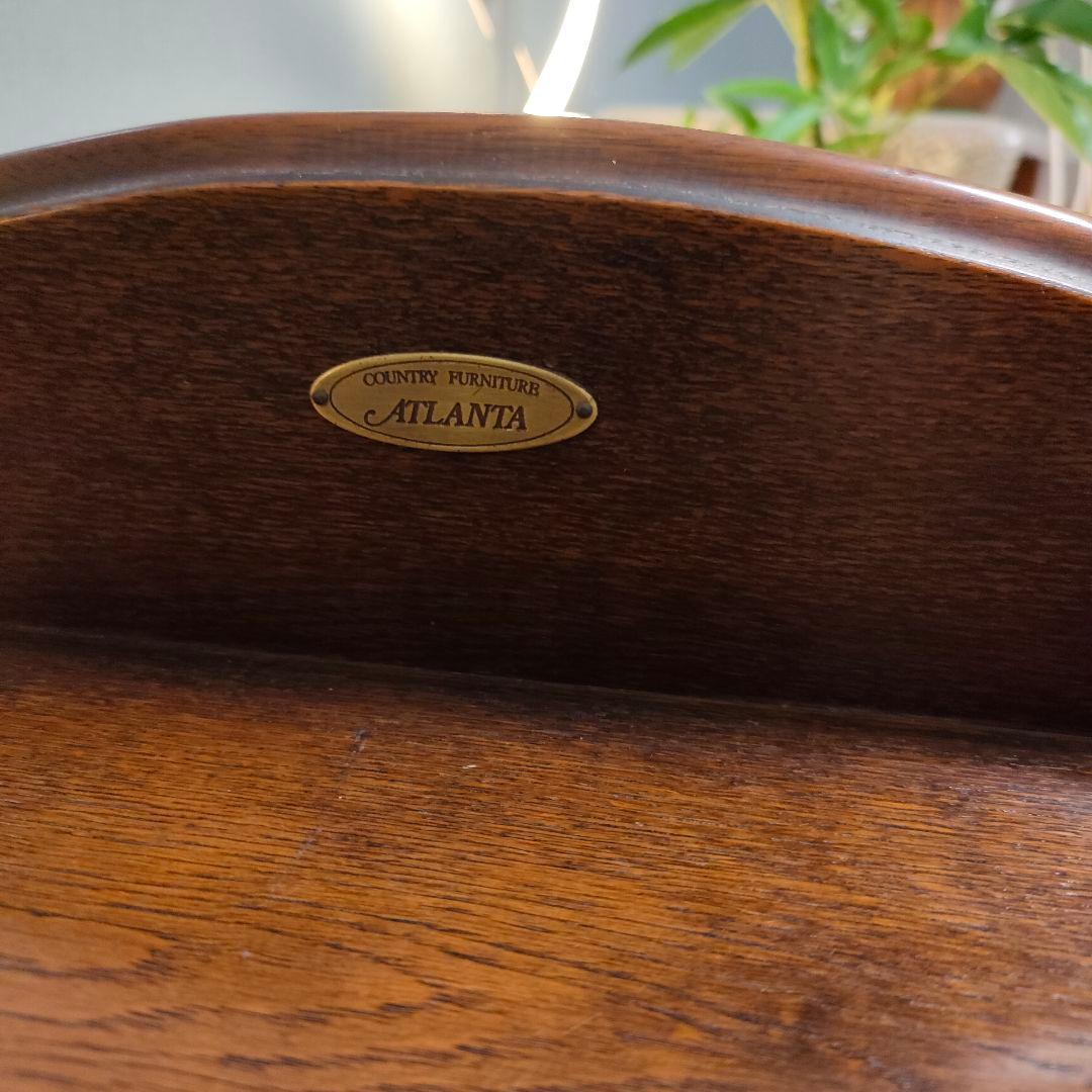 【たろいも】ATLANTA ドレッサー ＆ワゴン 鏡付き収納デスク