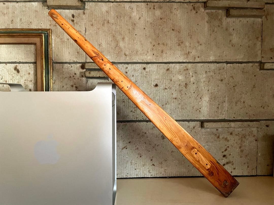 船の舵・小型船・実際に使われていた存在感・損傷ナシ／展示 & ディスプレイ用