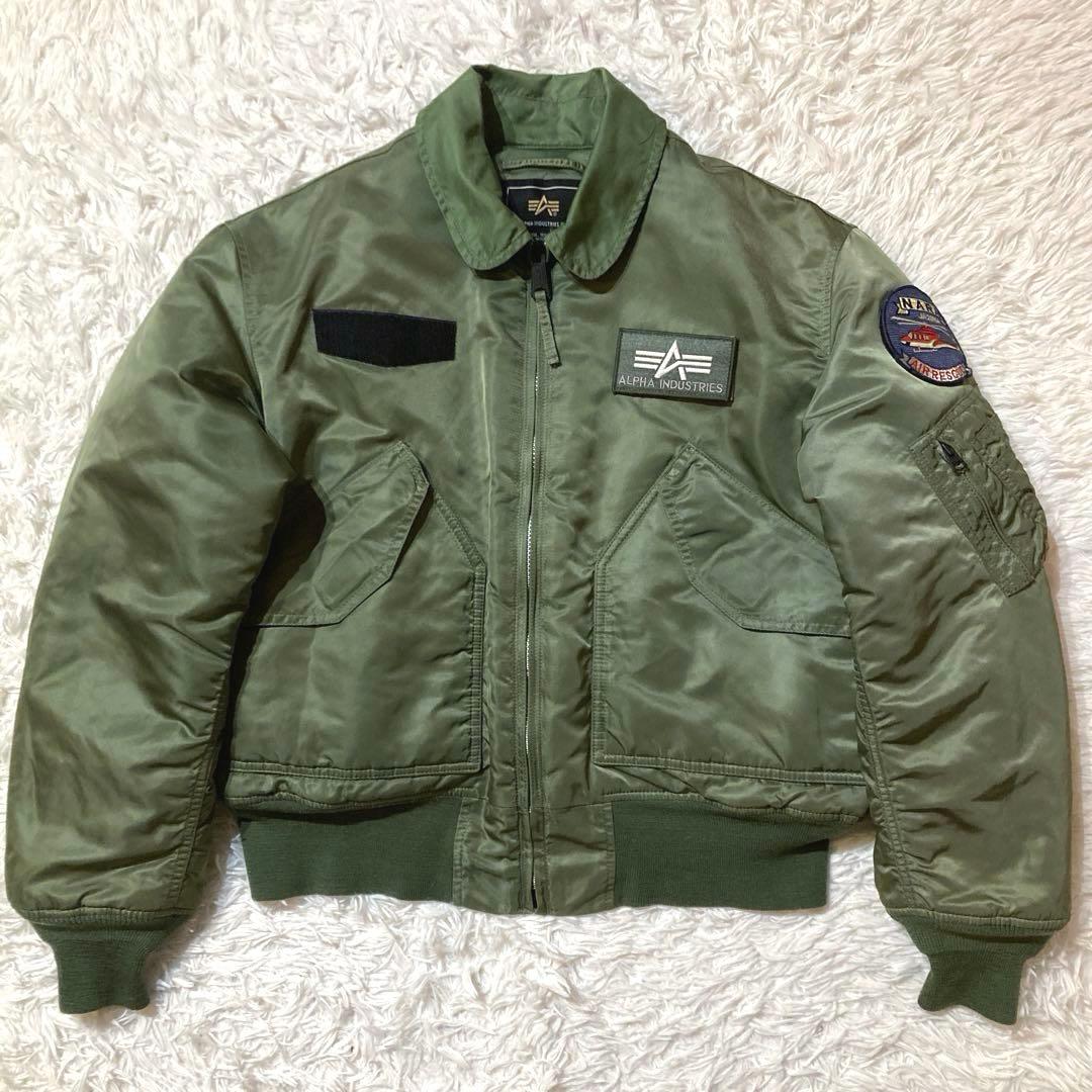 【希少AIR RESCUE CREW 刺繍】 アルファ　CWU-45/P L