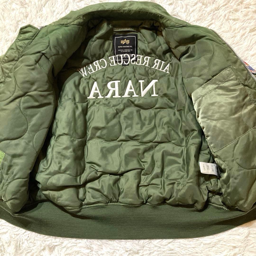 【希少AIR RESCUE CREW 刺繍】 アルファ　CWU-45/P L