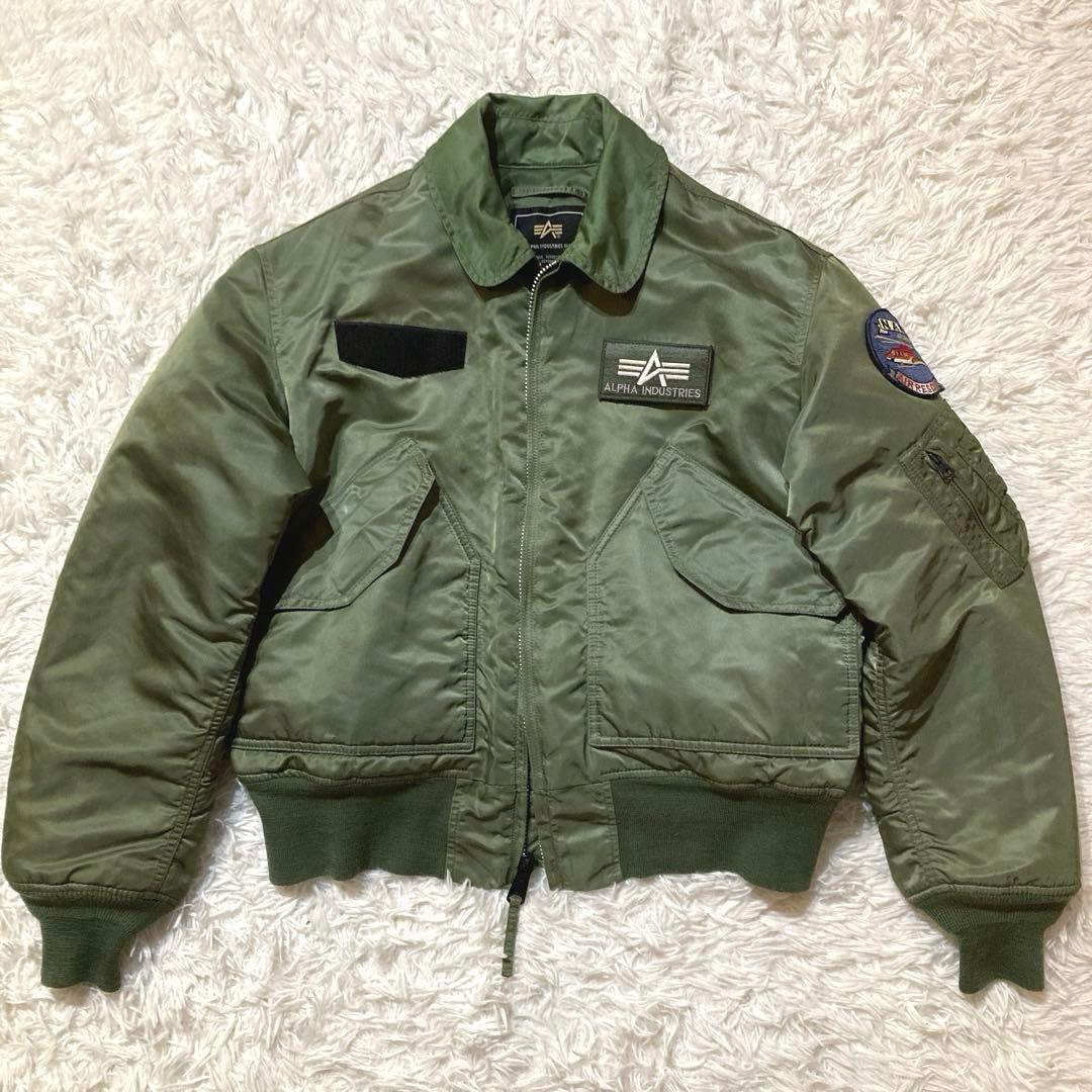 【希少AIR RESCUE CREW 刺繍】 アルファ　CWU-45/P L