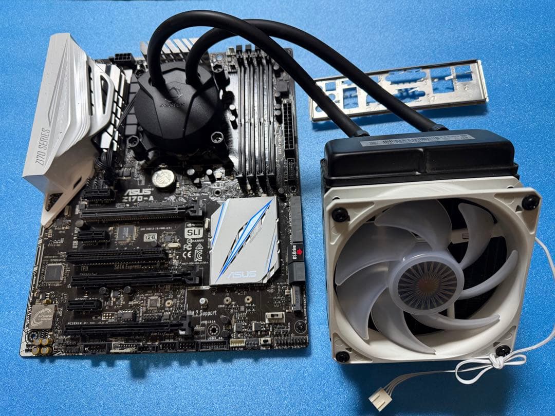 Intel core i7 6700k ASUS Z170-A 簡易水冷セット