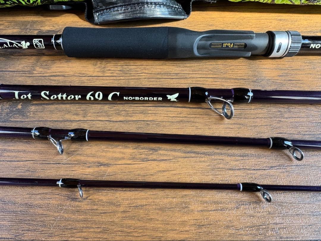 ツララ　冒険用品　ジェットセッター　69C ジェットスロウ　ベイトロッド