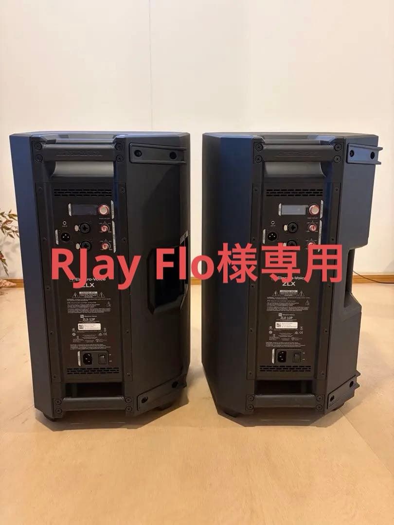 RJay FloEV ZLX-12Pパワードスピーカーペア、オヤイデ PA