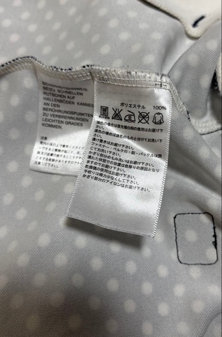 adidas アディダス　ジャージ　サイズM トラックジャケット　ドット柄　古着