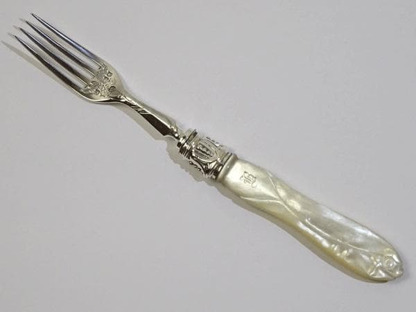 シェフィールド デザートフォークナイフ １2Pセット マザーオブパール