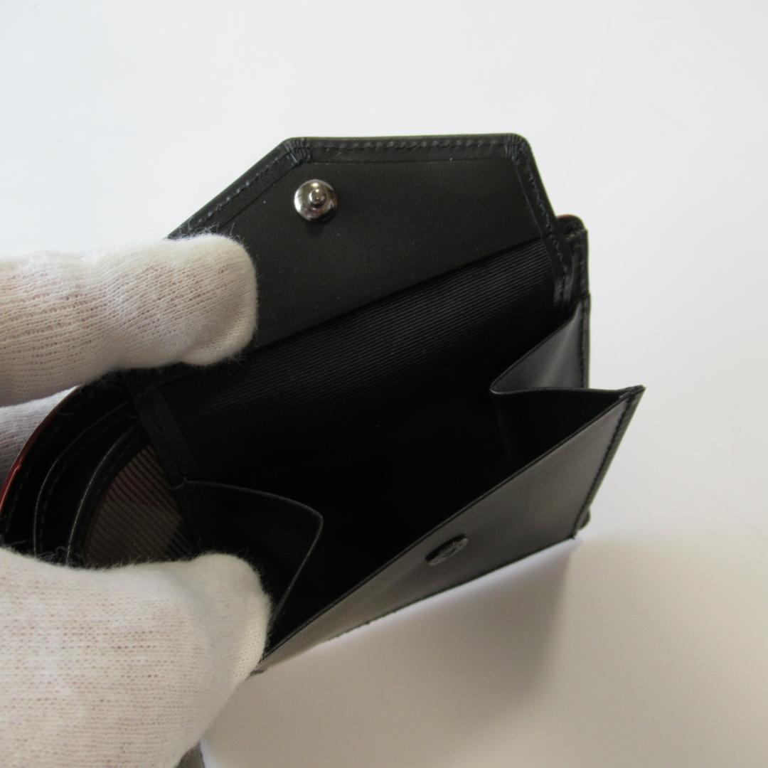 ブラックレーベルクレストブリッジ新品ブラック 2つ折りウォレット / 財布