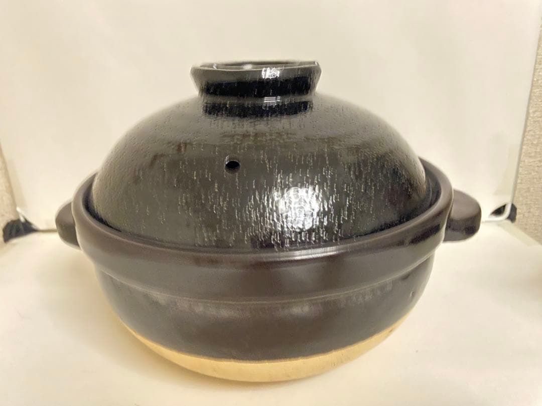 長谷園 かまどさん　2合炊き　土鍋　炊飯