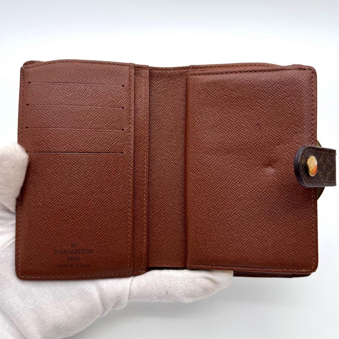 美品✨️ルイヴィトン　モノグラム　ヴィエノワ　二つ折り財布　折り財布　財布