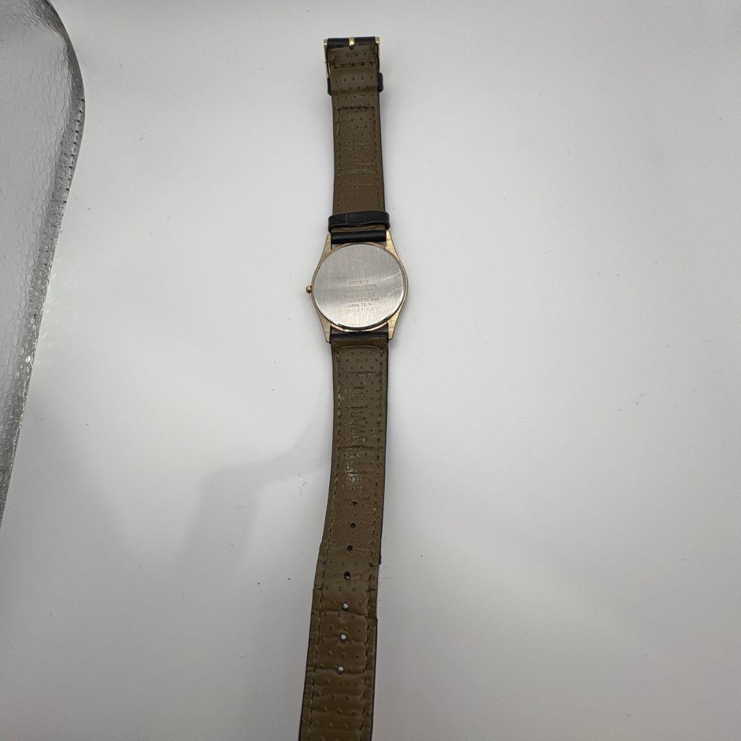 038【稼動】SEIKO 7741-6020 TUNGSTEN CARBIDE