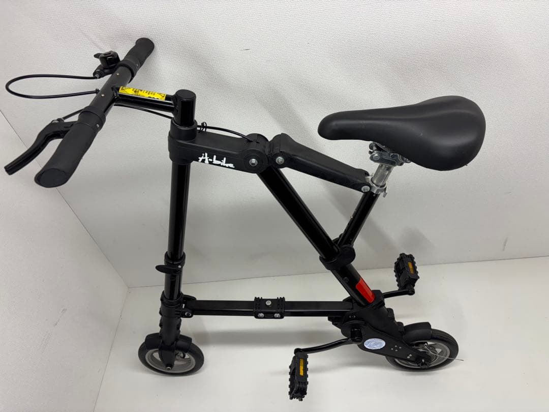 A-bike 折りたたみ自転車 A型 bike ブラック 10インチ