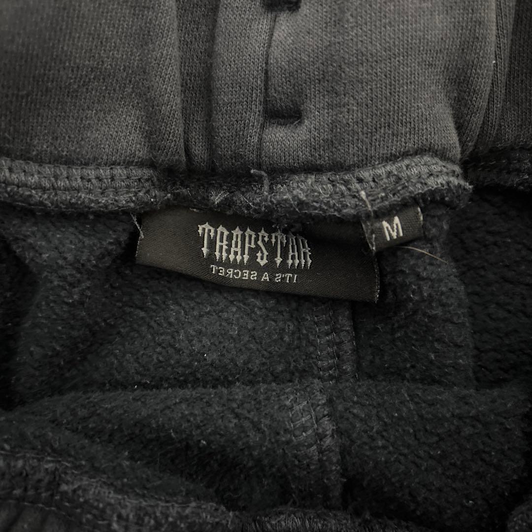 TRAPSTAR フード付きスウェット Mサイズ ブラック