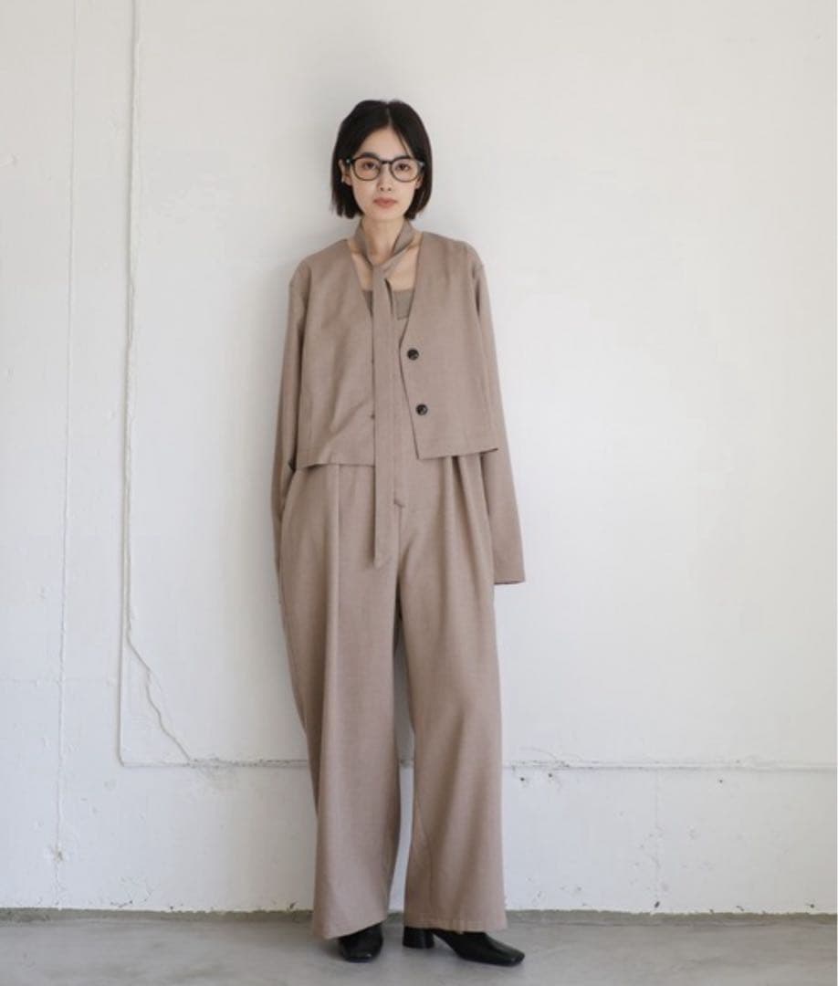 select MOCA Et サロペット、オーバーオール　黒　L