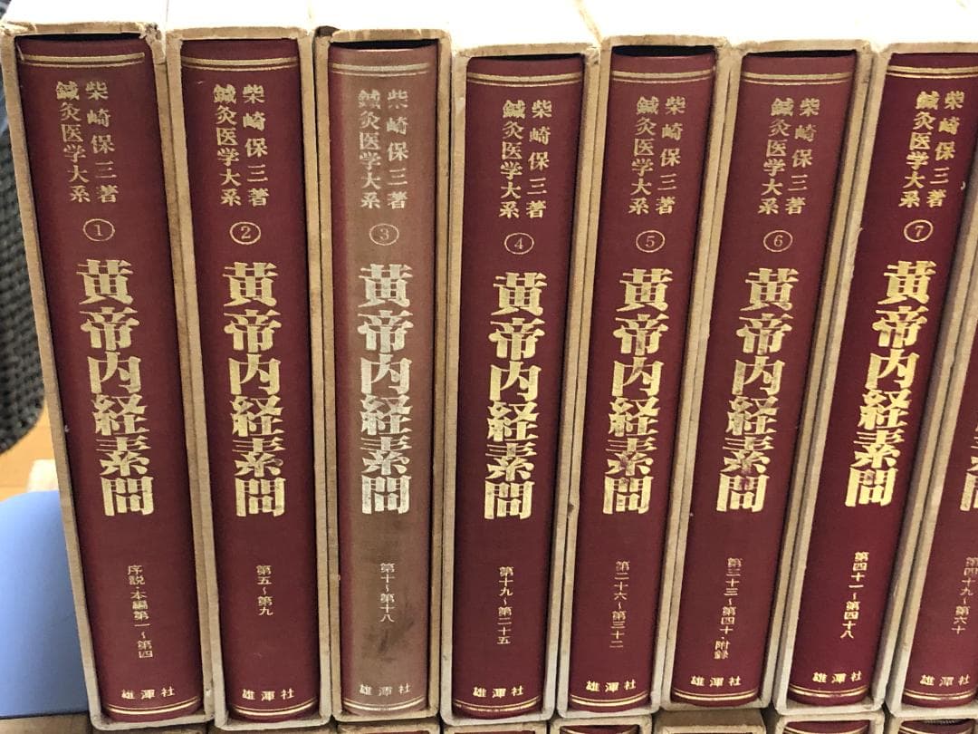 鍼灸医学体系　柴崎保三　25巻セット