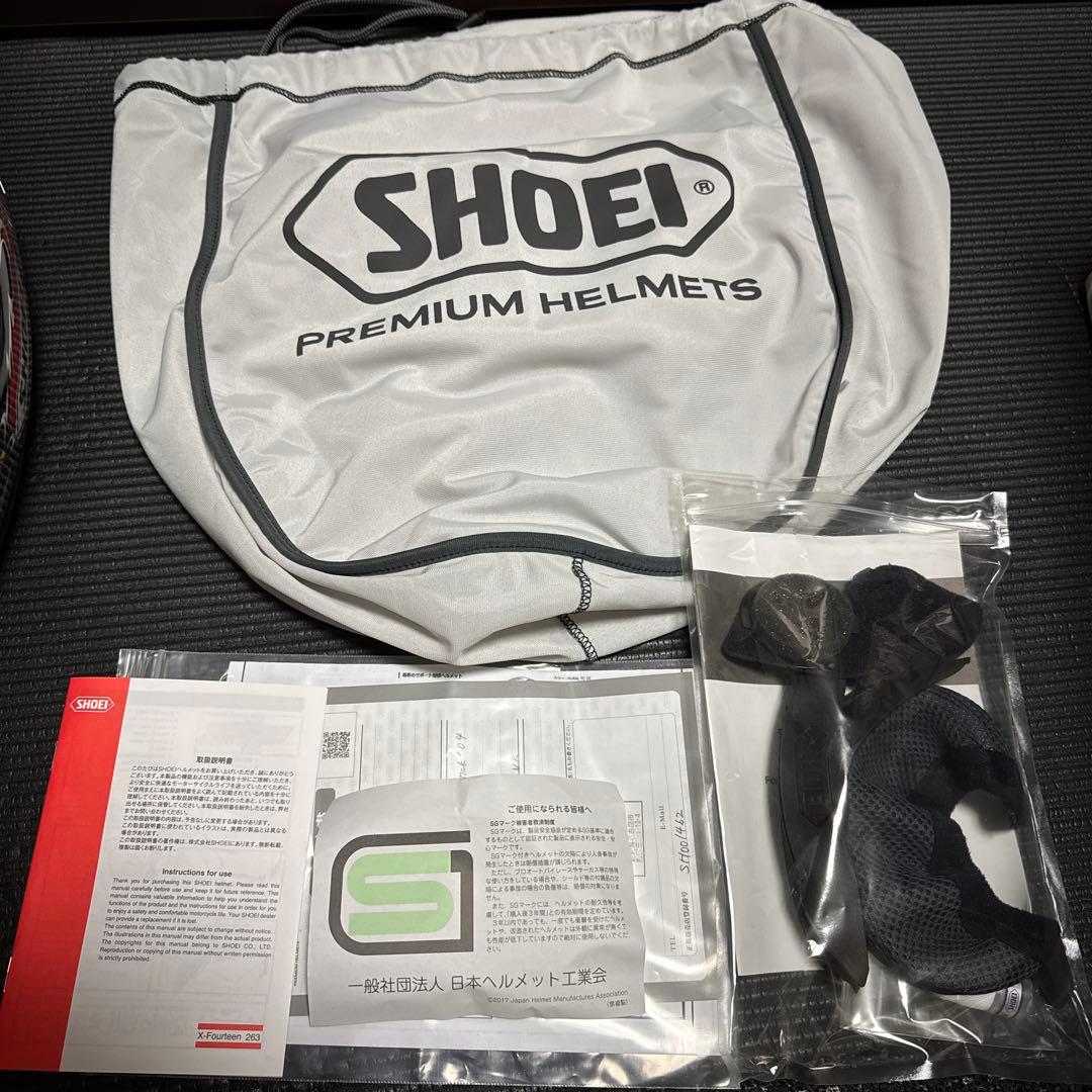 M*n様 SHOEI X-Fourteen NORICK ノリック04 Mサイズ