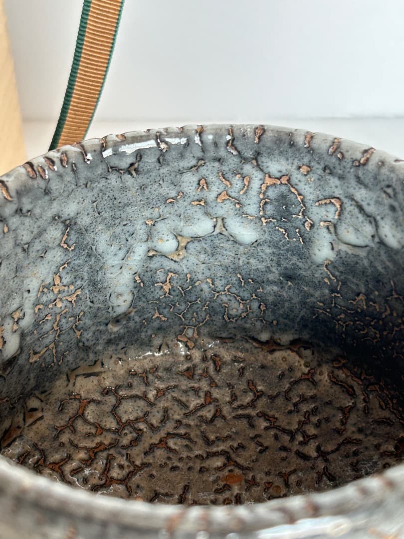 絵唐津茶盌　(中里重利)