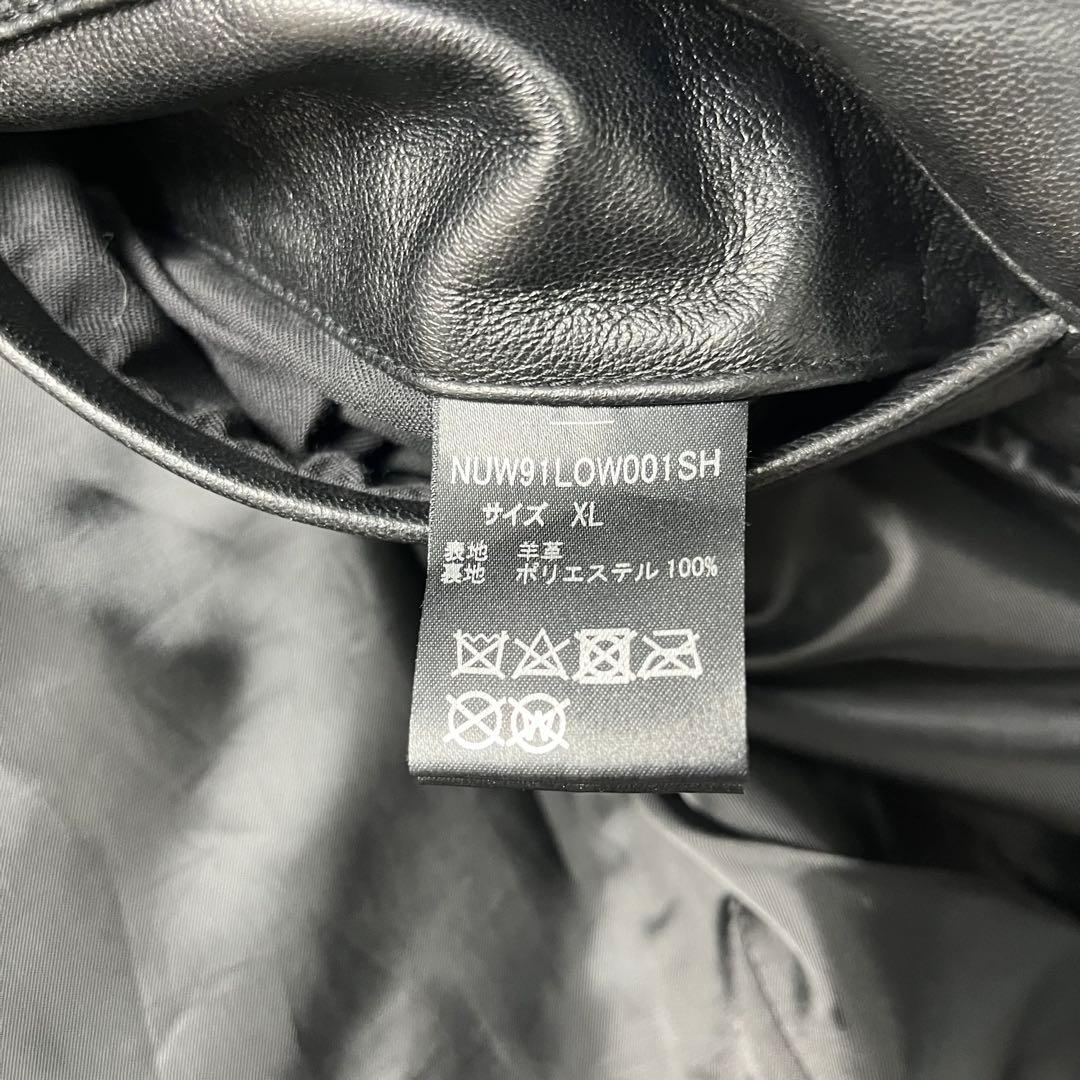 ナノユニバース　ラムレザー　シングルライダース　XL