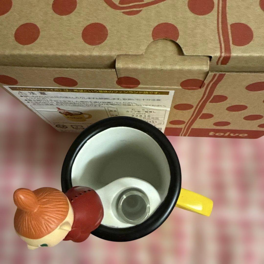 emi☆様 ムーミン カップ型一輪挿し＆アラビア リトルミィの容器