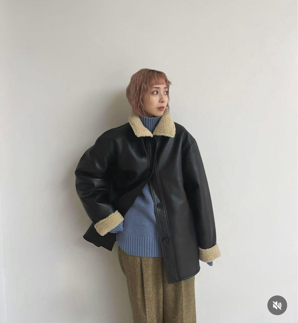 【最終値下げ8日まで】anuke Boa Flight Jacket 38