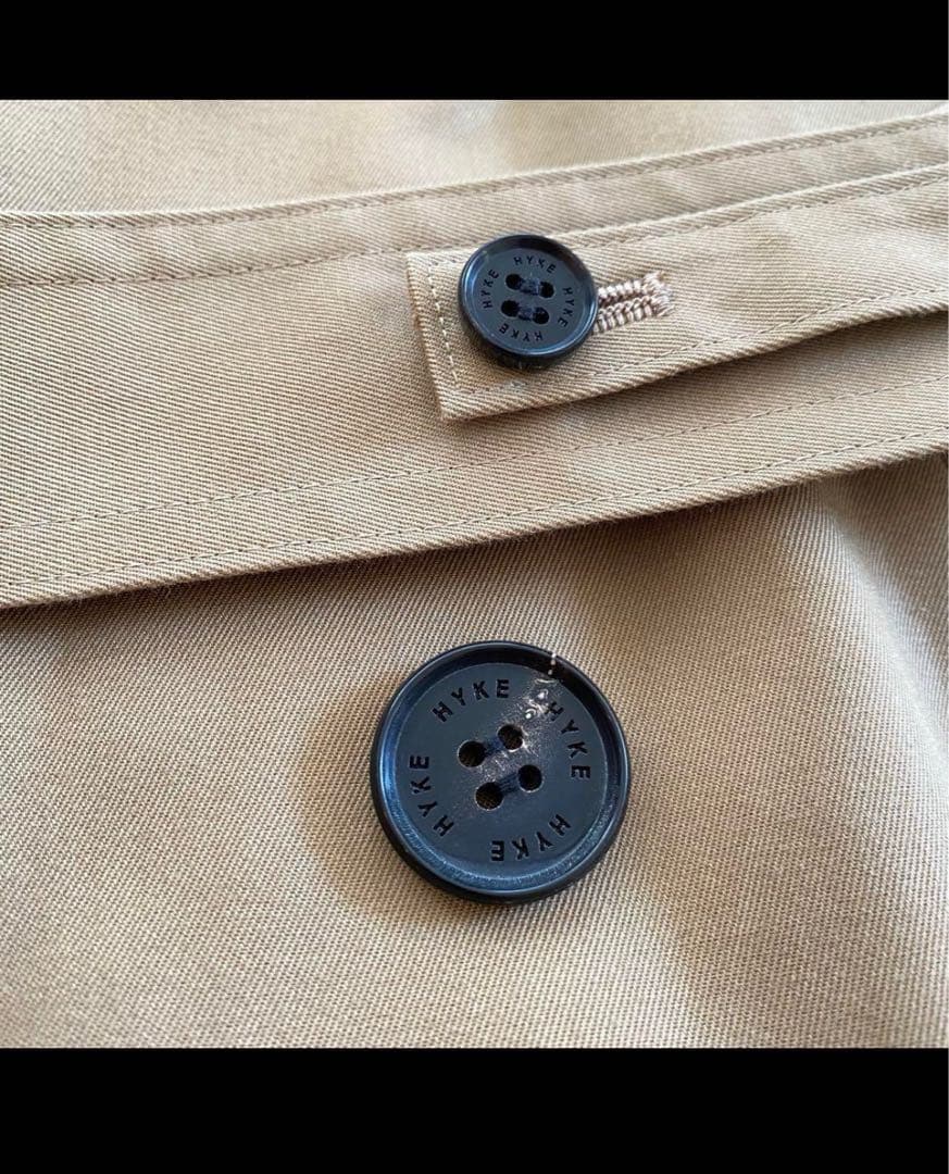 HYKEハイク★ライナー付きトレンチコートビームストゥモローランド