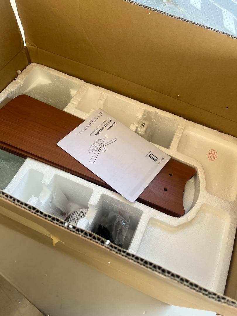 【美品】plusmore(プラスモア) シーリングファン BIG-102 6灯