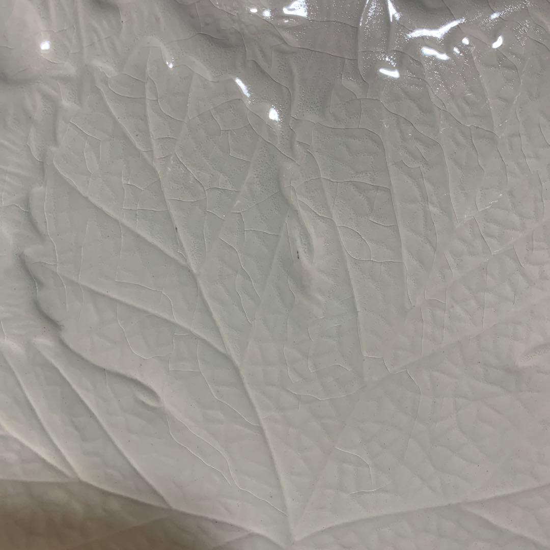 Burleigh 葉と果実の浮彫り皿 約25cm 5枚セット