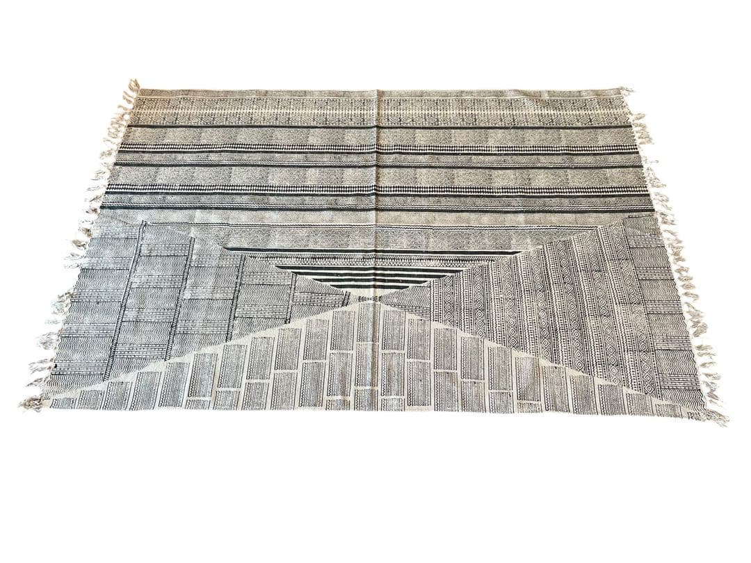 unico ウニコ/ラグマット 200×140cm/フリンジヴィンテージ