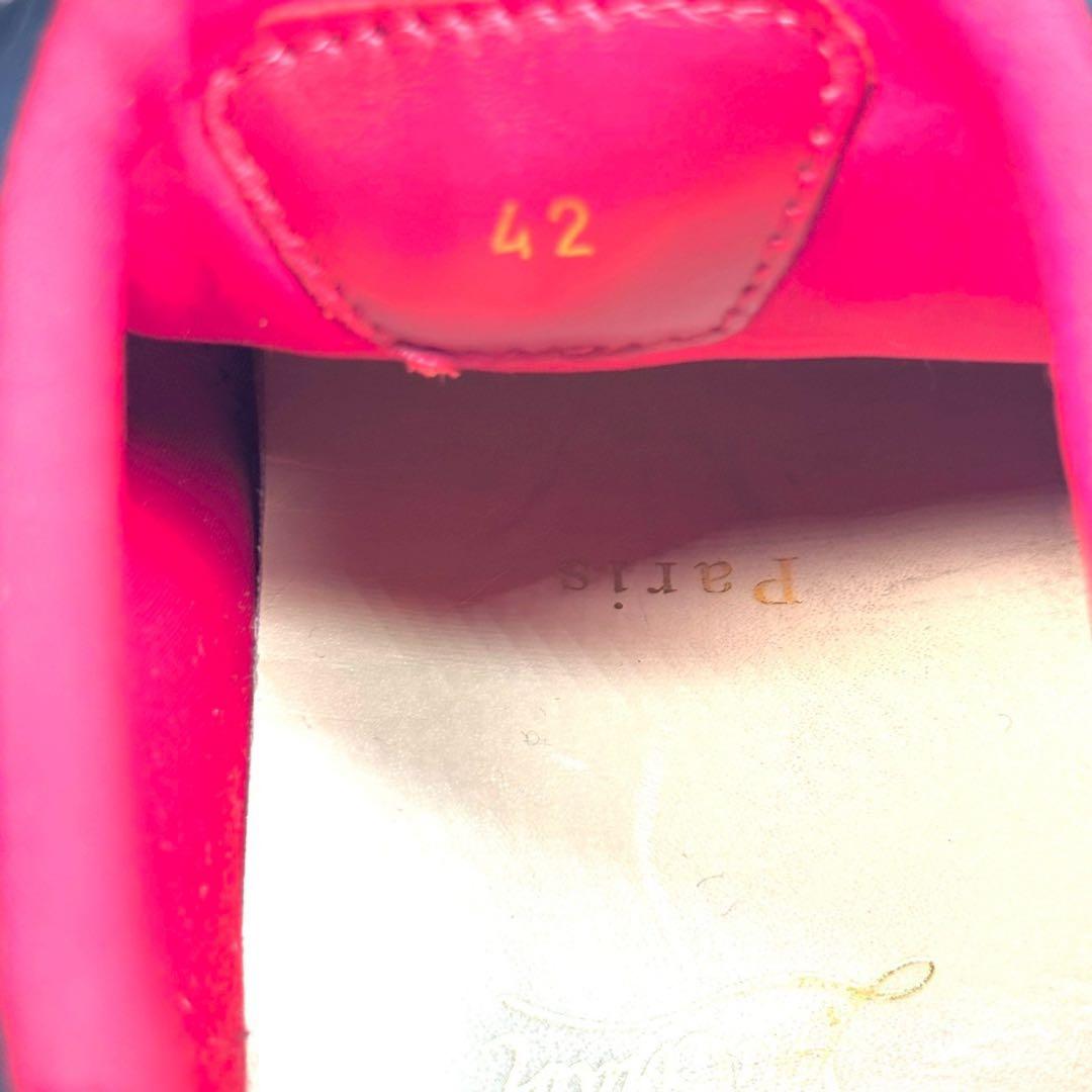 クリスチャンルブダン　スニーカー　スパイク　42