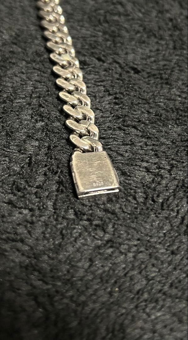 AVALANCHE マイアミチェーン ブレスレット 幅10mm 長さ20cm