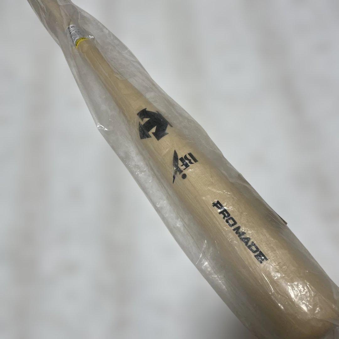 未使用　デサント　硬式　木製バット BFJマーク メイプル