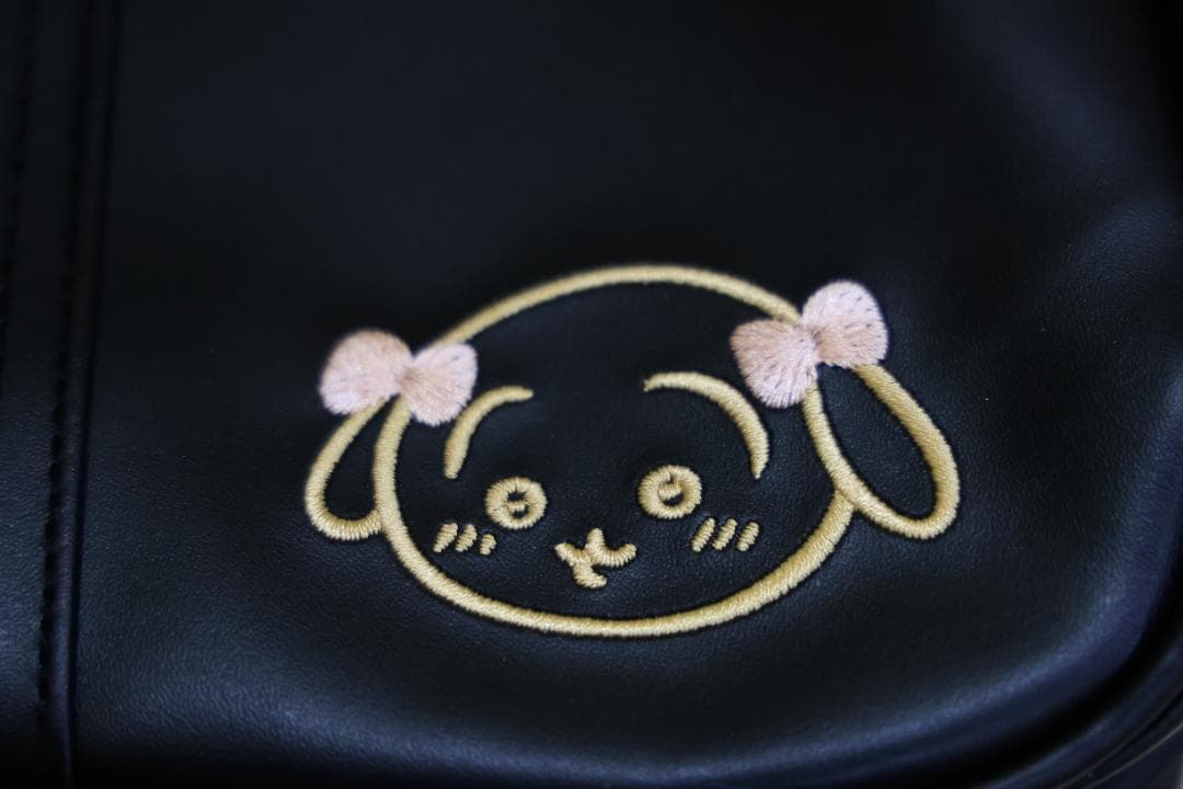 ちいかわ　うさぎ　スクールバッグ ボストンバッグ 黒