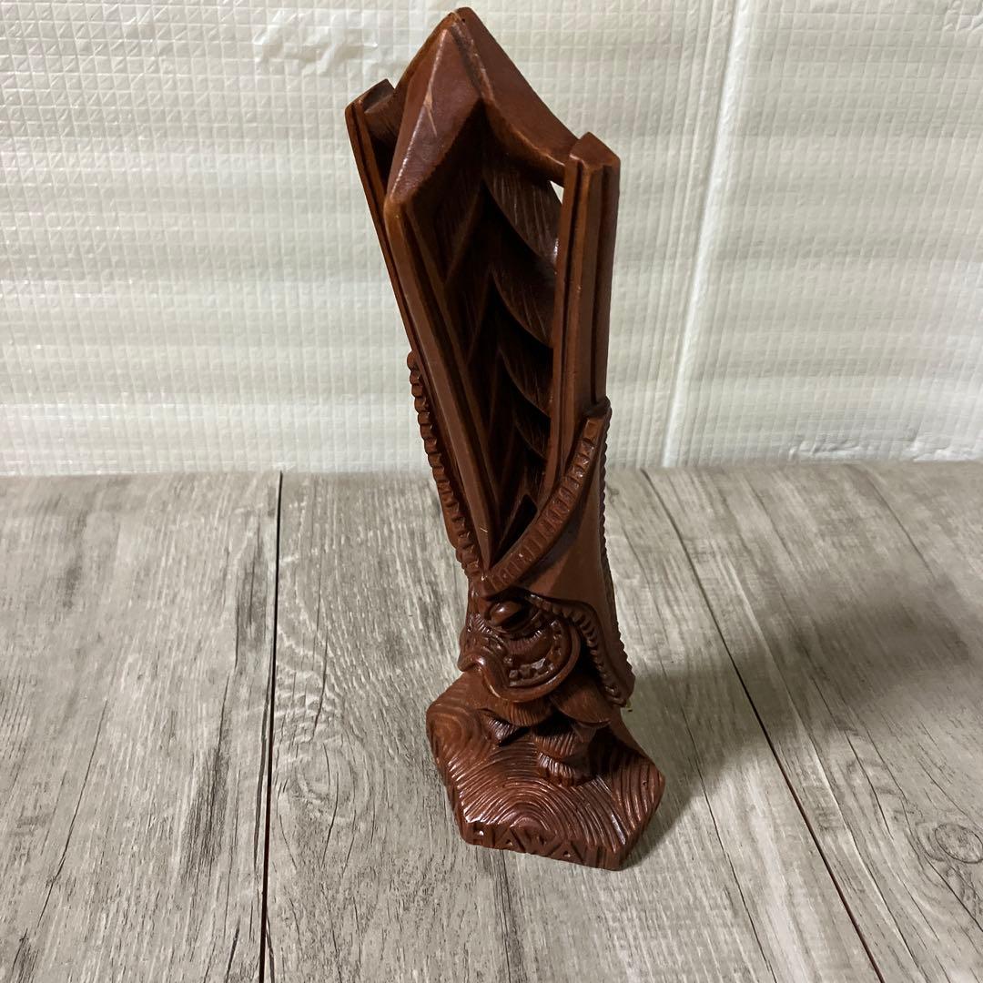 3F 【ヴィンテージ】Coco Joe's ハワイ ティキ像 置物 ALOHA