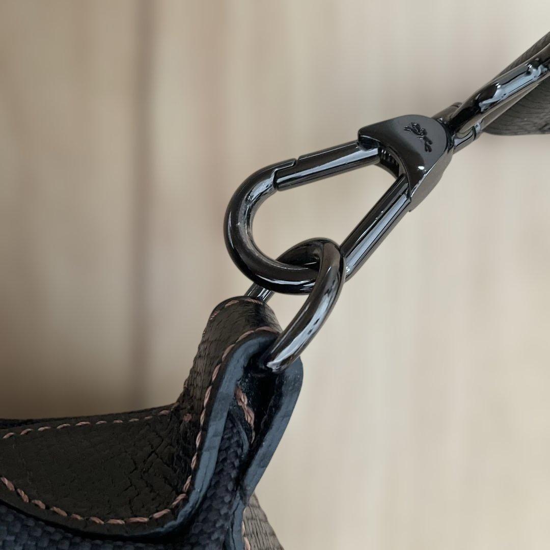 ロンシャン LONGCHAMP ボストンバッグ ボックスフォード ブラック