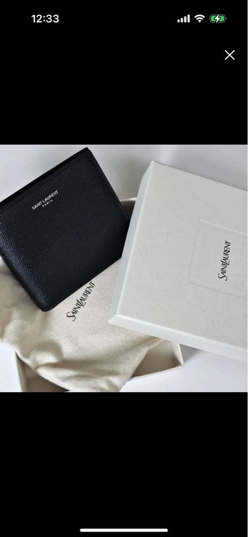 Saint Laurent イーストウエスト 折りたたみ財布