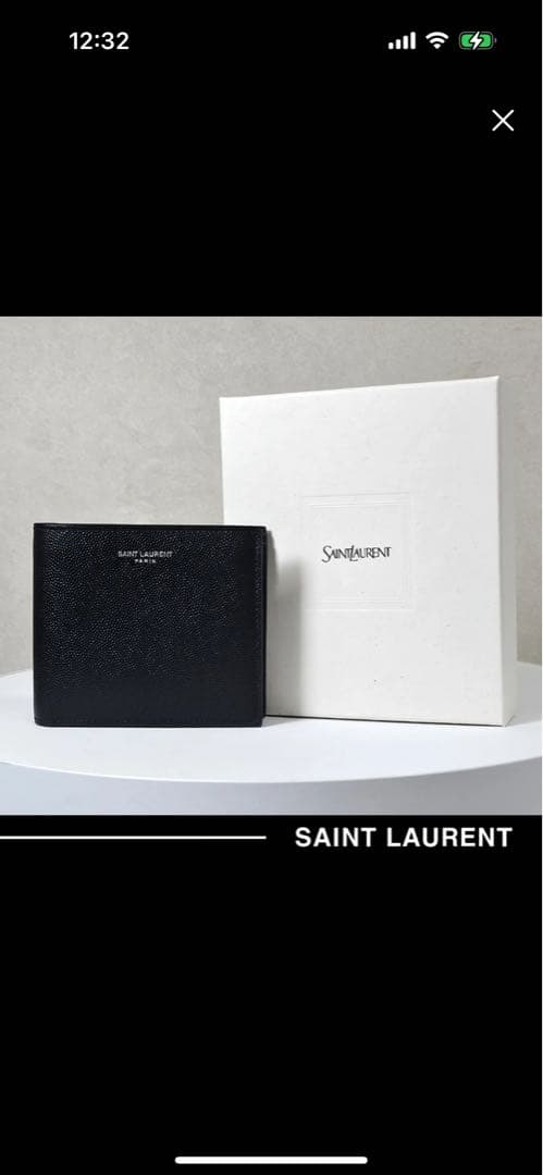 Saint Laurent イーストウエスト 折りたたみ財布