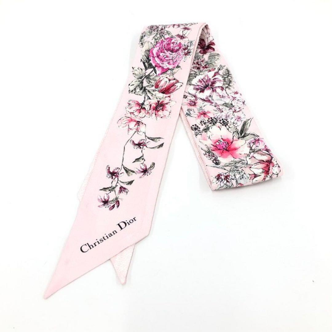 ⭐️美品⭐️ クリスチャンディオール ミッツァ D-フローラル スカーフ