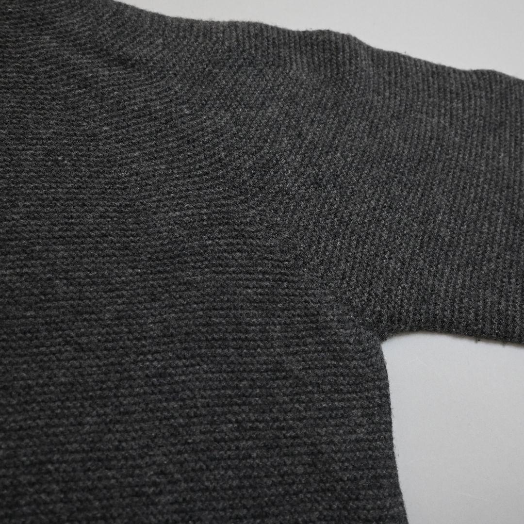 553★ Max Mara 白タグ カシミヤ混 ハイネック 七分袖 セーター