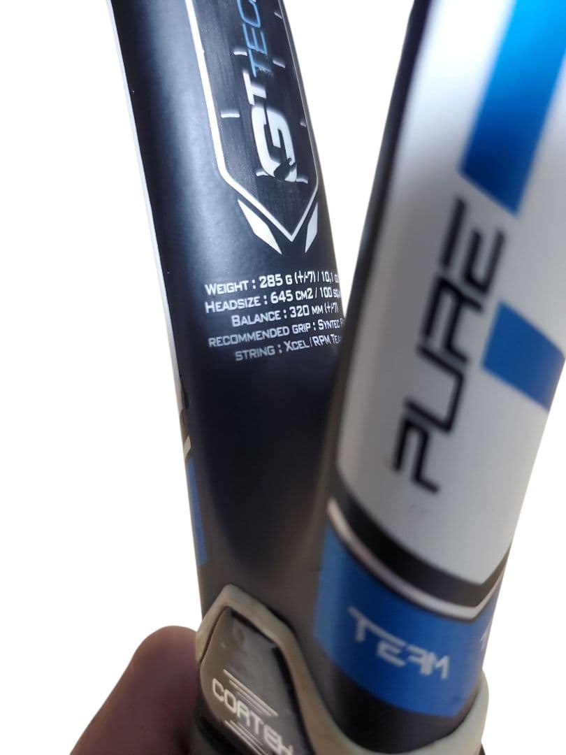 【状態良好】Babolat PURE DRIVE TEAM グリップ交換推奨