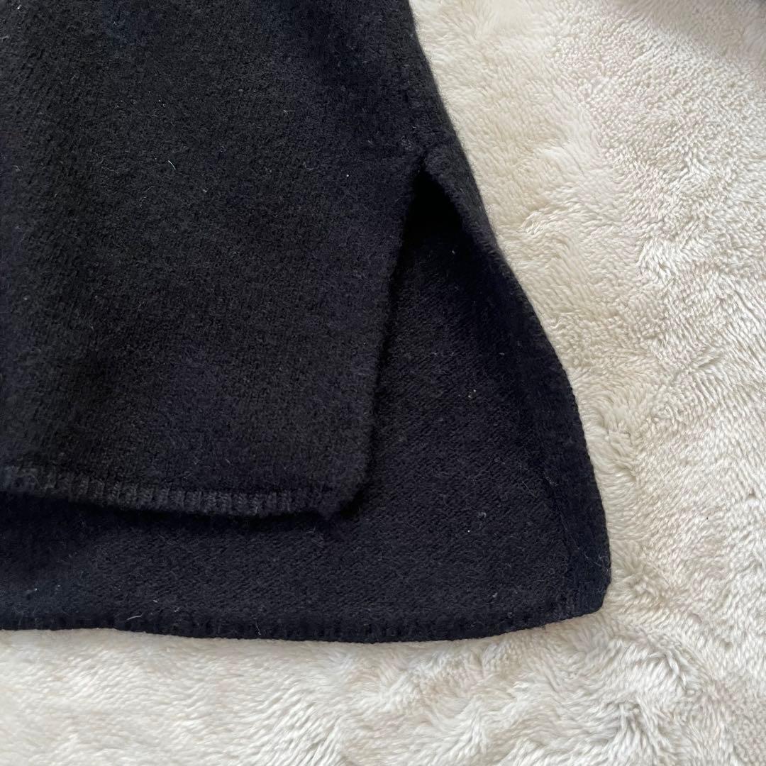 美品✨ドゥーズィエムクラス　 ミドルゲージタートルニット　セーター ブラック黒