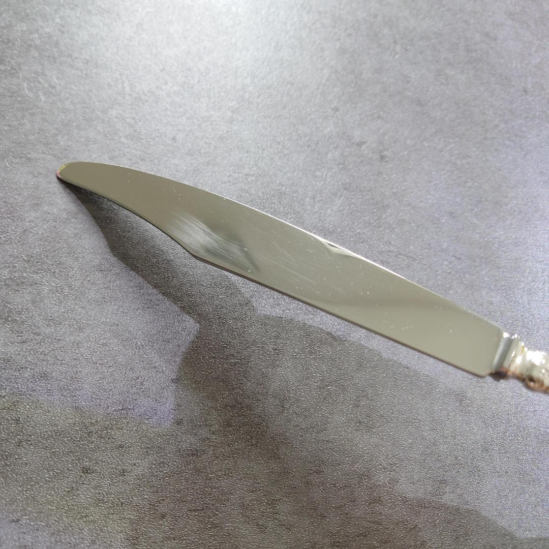 美品 カルディヤック クリストフル ルネサンス ルネッサンス テーブルナイフ