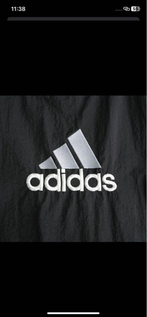 ウェア adidas 90's Pullover nylon Black XL