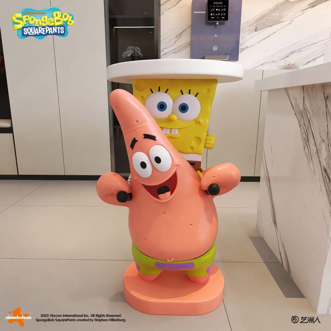 スポンジボブ　イカルゴ　パトリック君 特大インテリア フィギュア　置き物