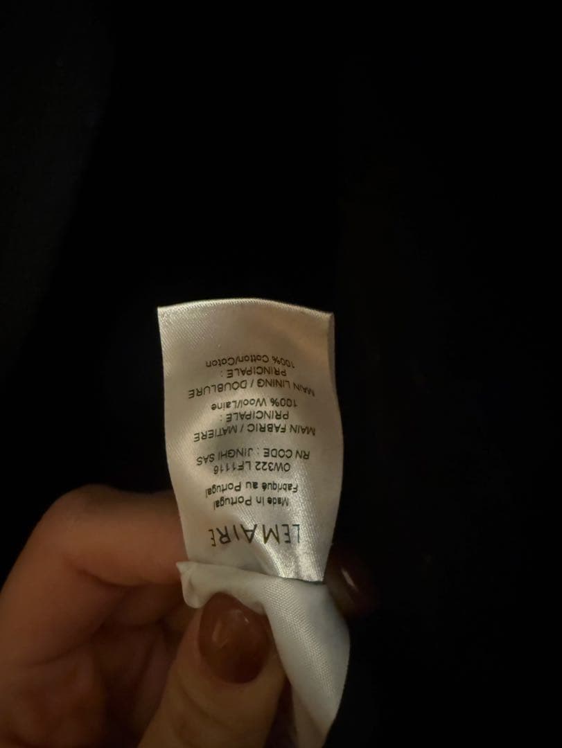 LemaireCPO ジャケット HUNTING JACKET サイズ44