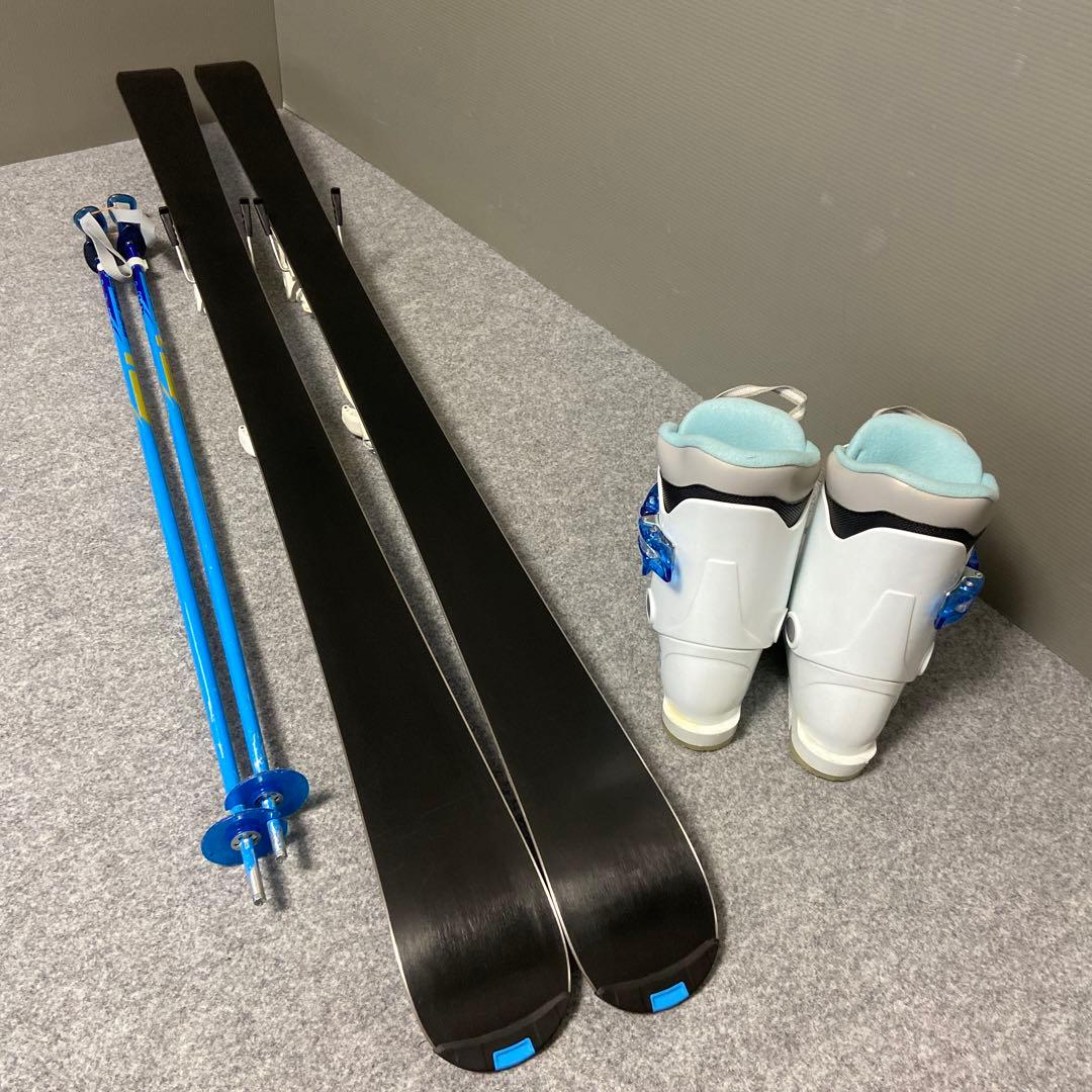 ★メンテナンス済 子供スキーセット　身長140〜150cm前後のお子様向け