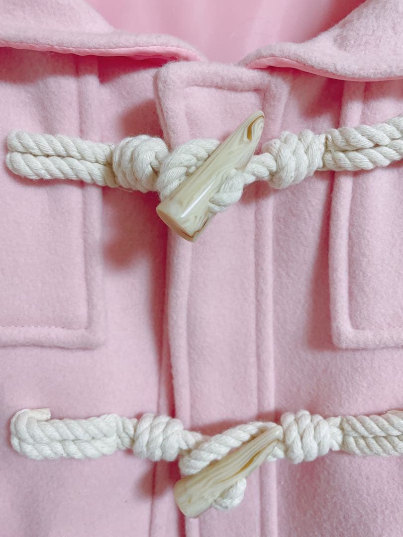 margarine fingers セーラー ダッフルコート ピンク