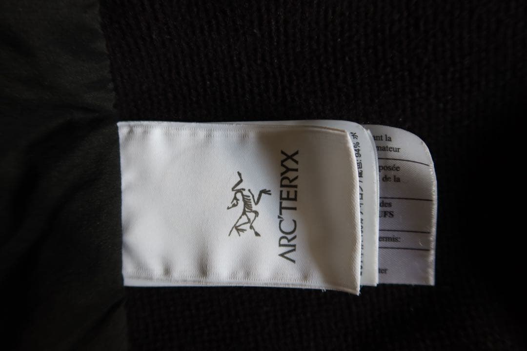 ARC'TERYX ATOM LT JACKET ブラック M フード無し